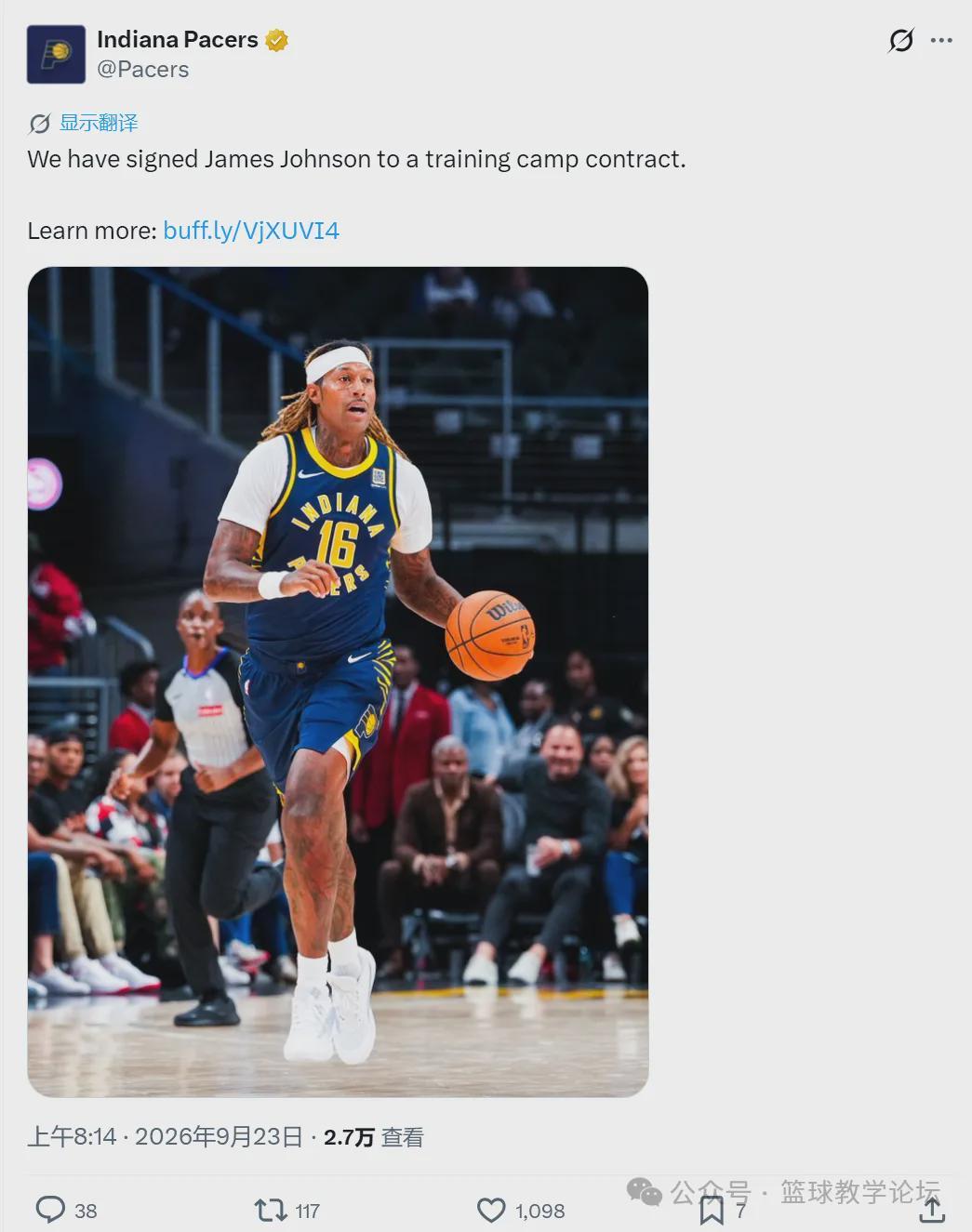 39岁!正式签约!NBA拳王回来了